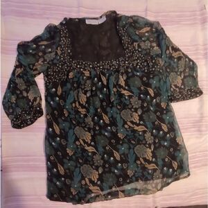 Ladies Sheer Top - Polyester - Large  (0060)